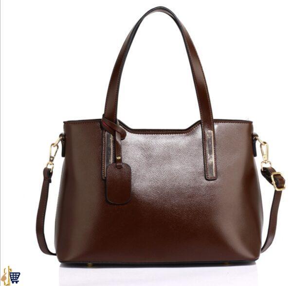 Coffe Women's Shoulder Handbag