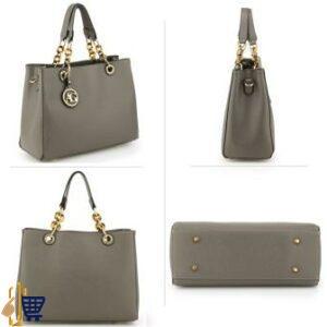 Grey Women’s Tote Shoulder Bag 2