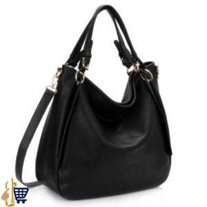 Large Black Hobo Bag