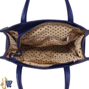 Navy Bow Decoration Shoulder Bag 2