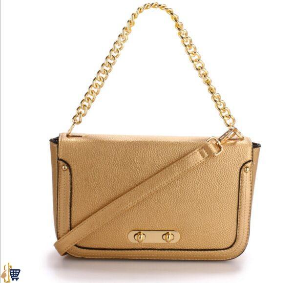 Gold Cross Body Shoulder Bag