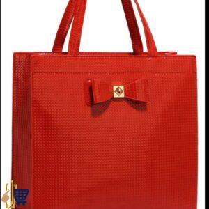 Red Bow Decoration Shoulder Bag