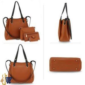 Brown Anna Grace Set Tote Bag 2