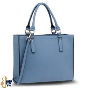 Sky Blue Anna Grace Fashion Tote Bag