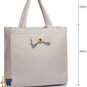 White Bow Decoration Shoulder Bag 2